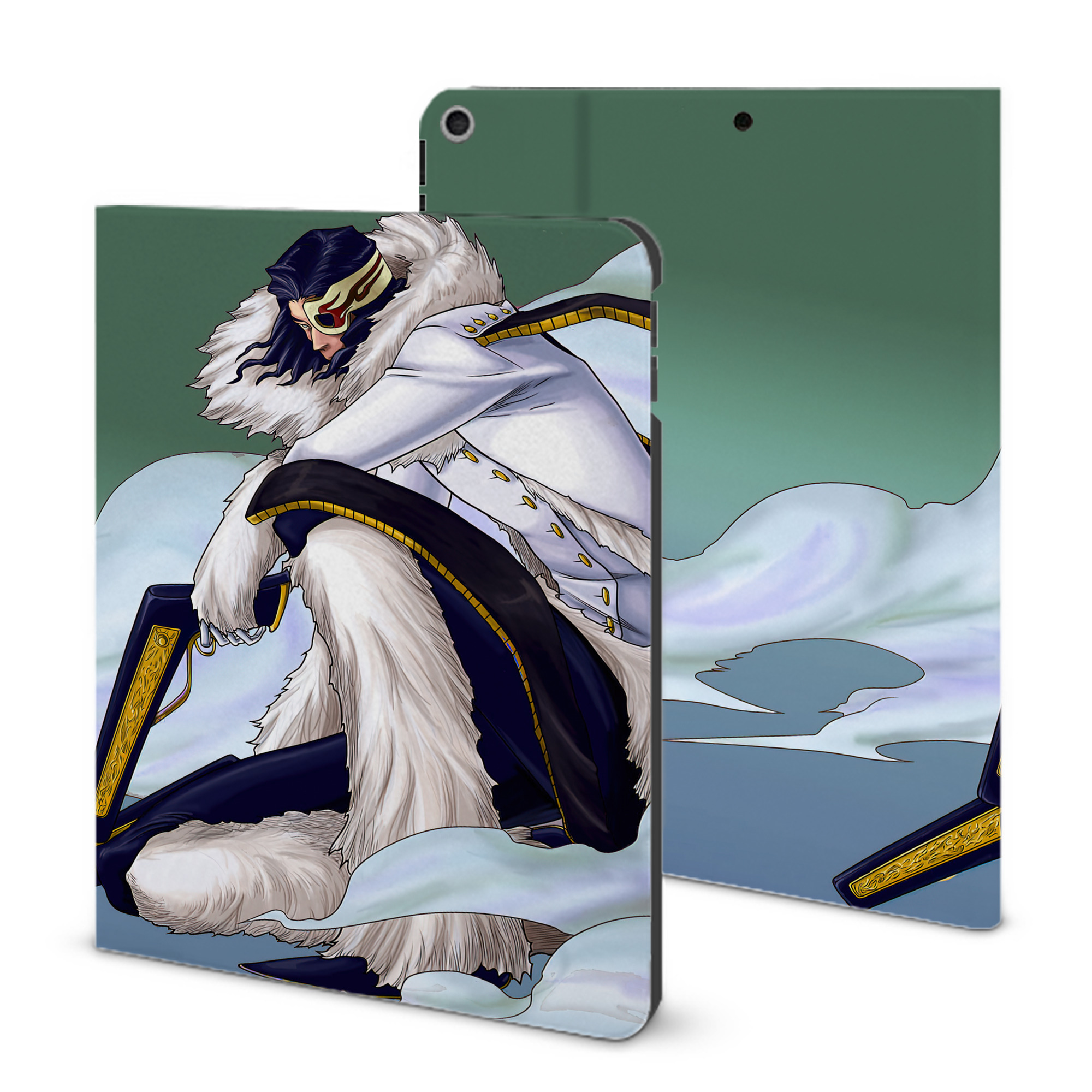 （画像用） ブリーチ BLEACH IPad ケース ブック型 PUレザー TPU 耐衝撃 軽量 薄型 ペン収納なし 全面保護 IPad 各モデル対応
